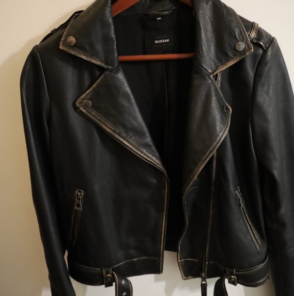 Sold Rudsak Leather Womens Jacket - Picture 1 of 3